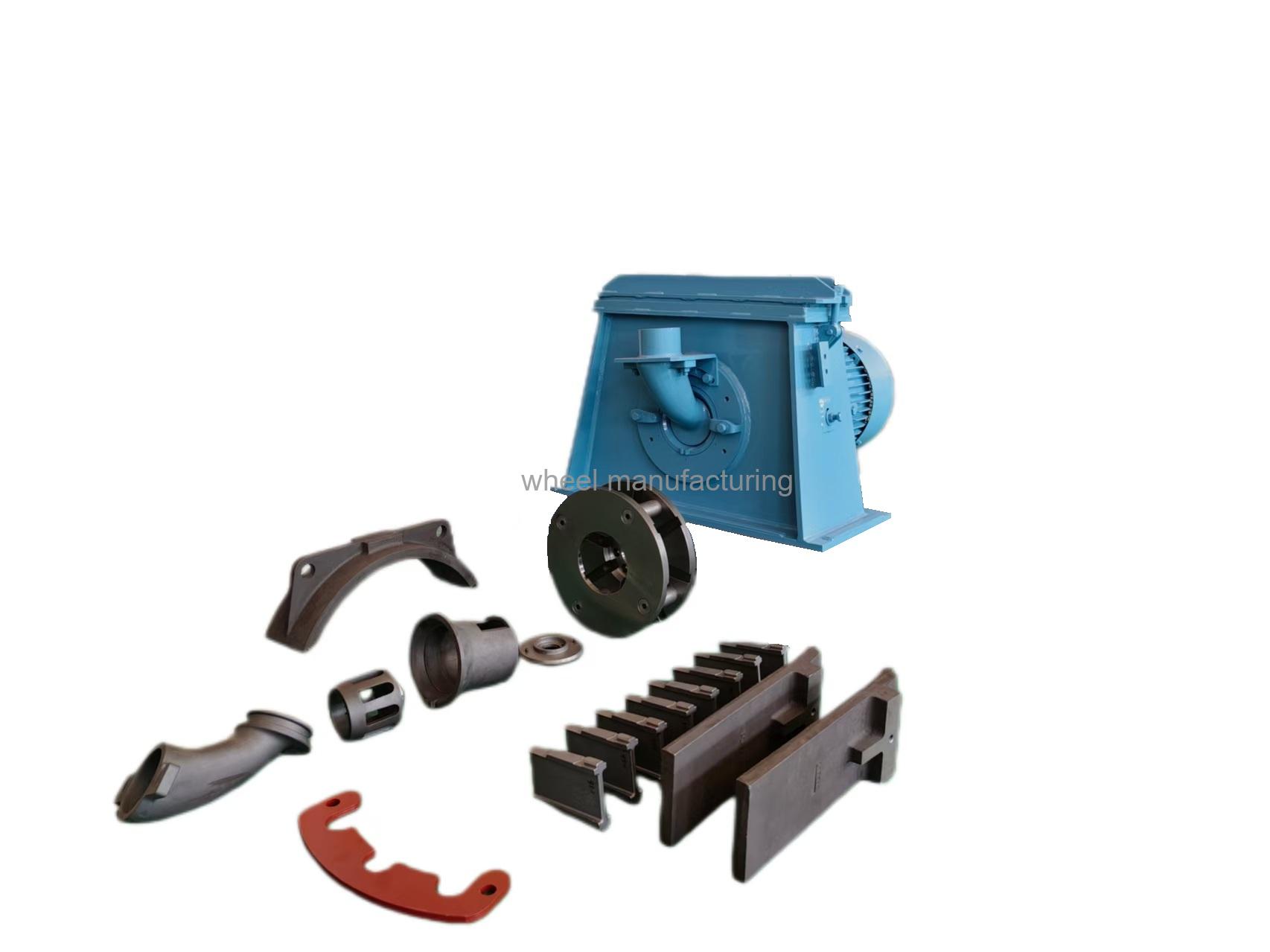 WWF 380 Shot Blasting Wheel,High-Performance Turbines for Foundry Blasting