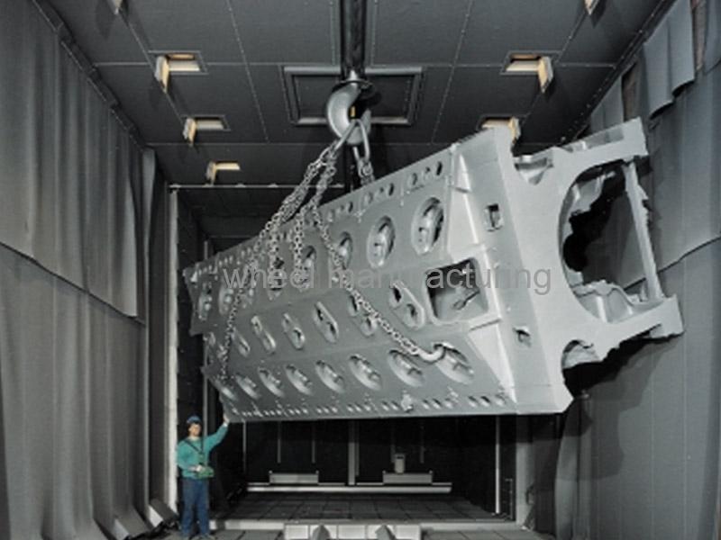 Взрывозабивная машина HTF Overhead Hook Shot Blasting Machine