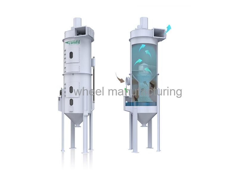 WA 40 Cartridge Dust Collector Structure