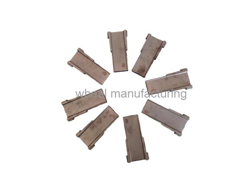 Blade for shot blasting wheel