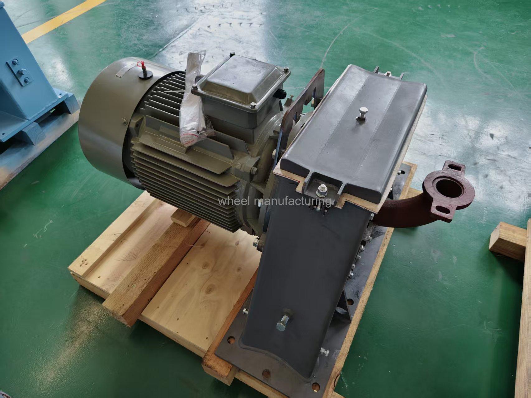 WWS-450/500 Durable High-Performance Shot Blasting Turbine for Shipbuilding and steel industry